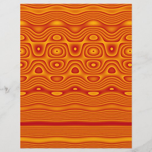 Origamiekpapier, Abstracte digitale tribale kunst, Flyer (Voorkant)