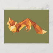 Origamifox Briefkaart (Voorkant)
