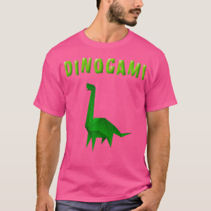 Origamipapier Funny Dinosaur Brontosaurus Brachios T-shirt