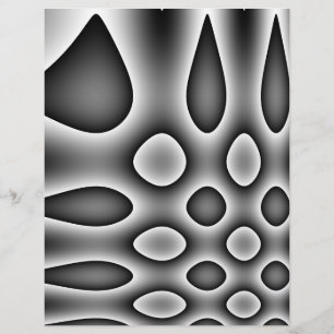 Origamipapier, grijze abstracte stippen en traandr flyer