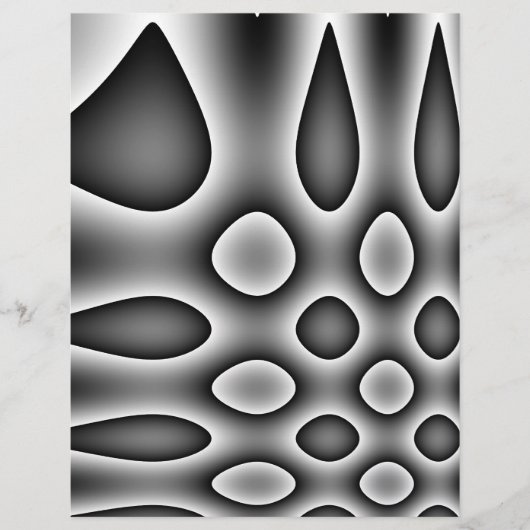 Origamipapier, grijze abstracte stippen en traandr flyer (Voorkant)