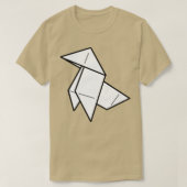 Origamivogel 49 t-shirt (Design voorkant)