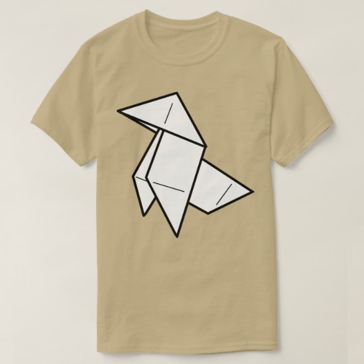 Origamivogel 49 t-shirt (Design voorkant)