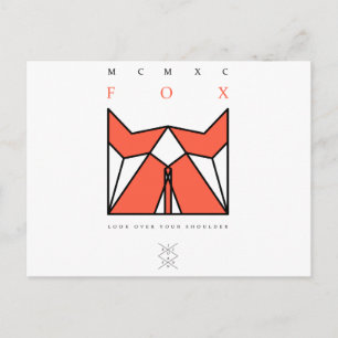 origamivos briefkaart