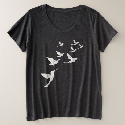 Origamvogels T-Shirt (Design voorkant)