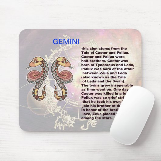 Origin Gemini Mousepad Muismat (Met muis)