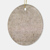 ORIGINAL 1215 Magna Carta British Library Keramisch Ornament (Links)