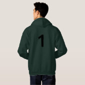 Original 1 Deep Forest Men’s Pullover Hoodie (Achterkant volledig)