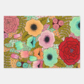 Original Art Artist Paintings Wrapping Collage Inpakpapier Vel (Voorkant 2)