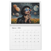 ORIGINAL ART CALENDAR 2026  KALENDER (Feb 2026)