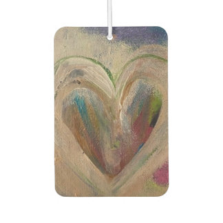 Original Art With Love Quote Car Air Freshener Luchtverfrisser