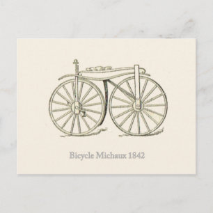 Original Bicycle Michaux 1842, Frans Briefkaart
