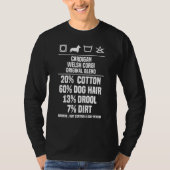Original Blend Cardigan Welsh Corgi Dog T-shirt (Voorkant)