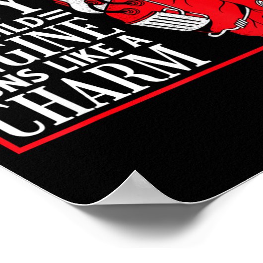 Original Body Rebuild Engine, Open Heart Surgery A Poster (Hoek)