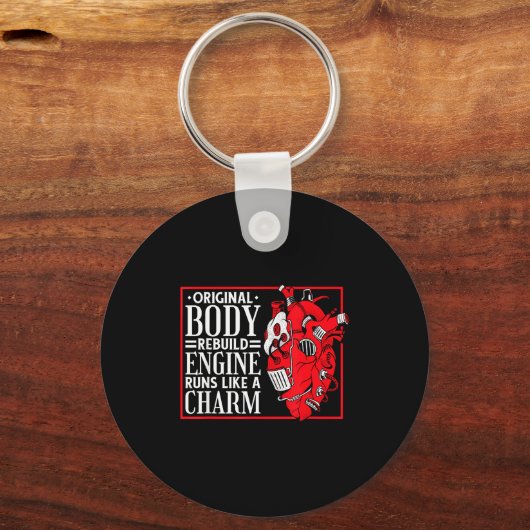 Original Body Rebuild Engine, Open Heart Surgery A Sleutelhanger (Voorkant)