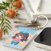 Original Chibi Nurse 2.0 - Heartfelt Care Sleutelhanger (Voorkant Rechts)