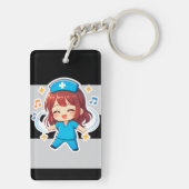 Original Chibi Nurse 2.0 - Pulse of Joy Sleutelhanger (achterkant)