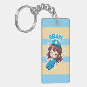Original Chibi Nurse 3.0 - Relax Sleutelhanger (Voorkant Links)