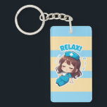 Original Chibi Nurse 3.0 - Relax Sleutelhanger<br><div class="desc">“These five minutes—no one can take them away.” In a hospital that feels like a battlefield, this cup of coffee is the whole world. Nurse 3.0 embodies hard-won tranquility, reminding you to tend to your own breath before caring for others. Elevate your everyday carry with the official Chibi Planet Studio...</div>