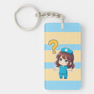 Original Chibi Nurse 3.0 - Something's Wrong Sleutelhanger