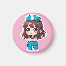 Original Chibi Nurse - Professional Calm