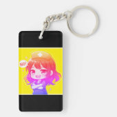 Original Chibi Nurse - Sassy Nursing Life Sleutelhanger (achterkant)