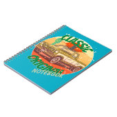 Original classic vintage style pickup notitieboek (Linkerzijde)