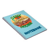 Original classic vintage style pickup notitieboek (Rechterzijde)