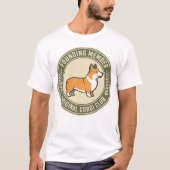 Original Corgi Club Founding Member Funny T-shirt (Voorkant)