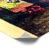 Original Farmer's Market, Hollywood, Californië Poster (Hoek)