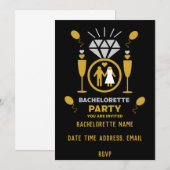Original Funny Bachelorette Party nodigt uit Kaart (Voorkant / Achterkant)