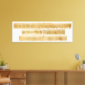 ORIGINAL Great Isaiah Scroll Dead Zee Scroll Scrol Canvas Afdruk (Insitu (Woonkamer))