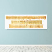 ORIGINAL Great Isaiah Scroll Dead Zee Scroll Scrol Canvas Afdruk (Insitu (Houten vloer))