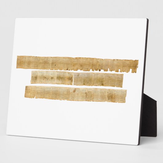 ORIGINAL Great Isaiah Scroll Dead Zee Scroll Scrol Fotoplaat (Zijkant)