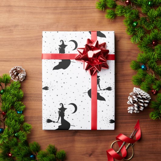 Original Halloween Witch Pattern Cadeaupapier (Feestdagen Geschenken)