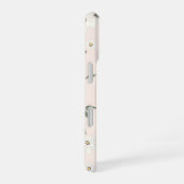 Original hand-drawn floral pattern iPhone case 16 Hoesje (Rechterkant)