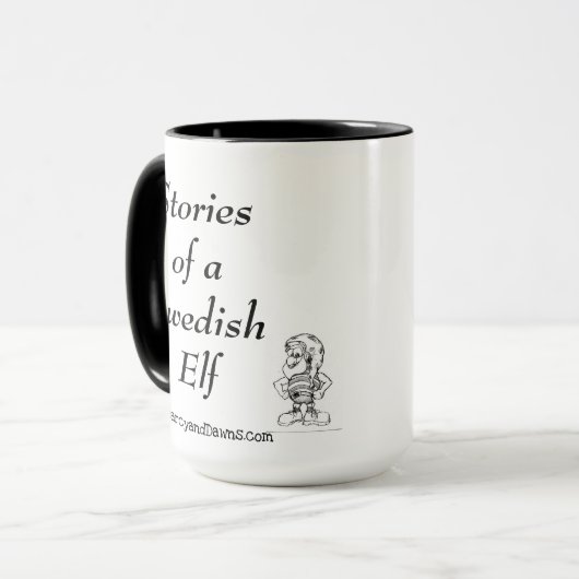 Original Hiisi Queen Mug -STORIES OF A SWEDISH ELF Mok (Voorkant links)