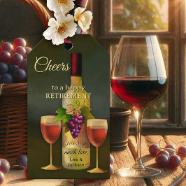 Original Italian Art Wine Themed Cadeaulabel