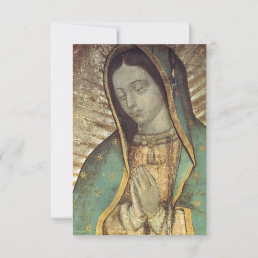 Original Lady of Guadalupe Original Save The Date (Voorkant)