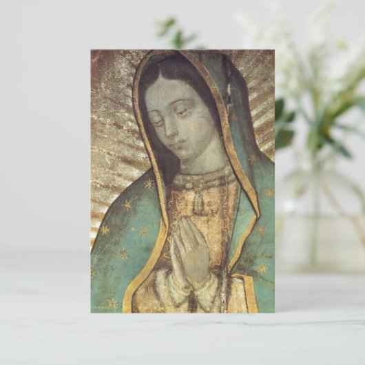 Original Lady of Guadalupe Original Save The Date (Staand voorkant)