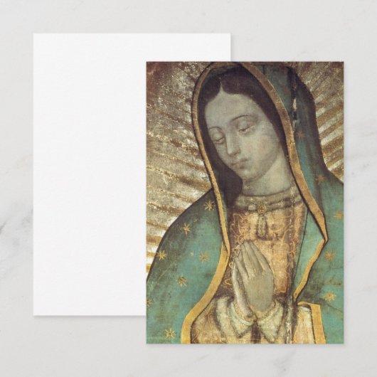 Original Lady of Guadalupe Original Save The Date (Voorkant / Achterkant)