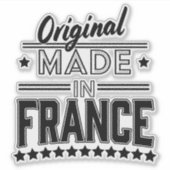 Original made in France logo Sticker (Voorkant)