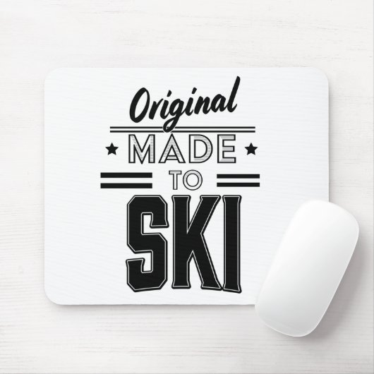 Original Made to Ski logo Muismat (Met muis)