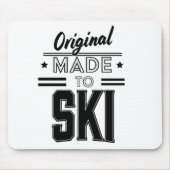 Original Made to Ski logo Muismat (Voorkant)