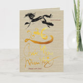 Original Painting Vietnamese Horse Year 2026 GC Feestdagen Kaart (Voorkant)