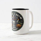 Original Poison – Gothic Witches Brew Tweekleurige Koffiemok (Voorkant rechts)