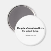 Original quote for runners. magneet (Voorkant / Achterkant)