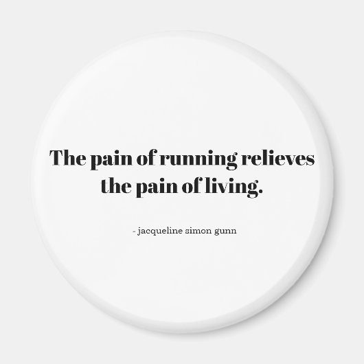 Original quote for runners. magneet (Voorkant)