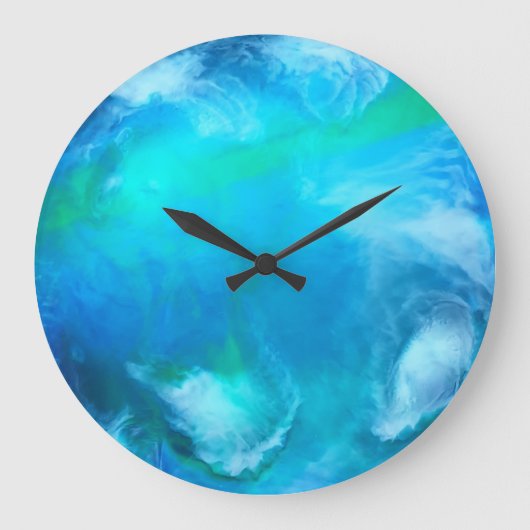 Original Resin Art Design Clock Grote Klok (Voorkant)