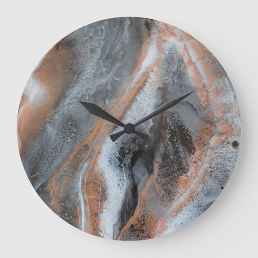 Original Resin Art Design Clock Grote Klok (Voorkant)